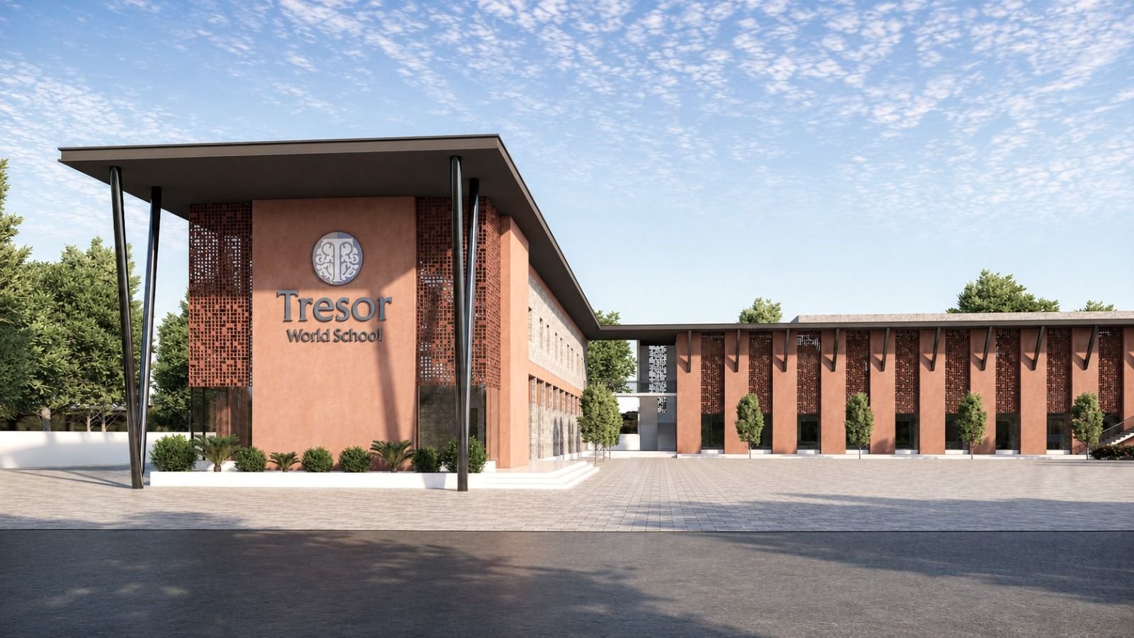 Tresor World School, Visakhapatnam: entrance
